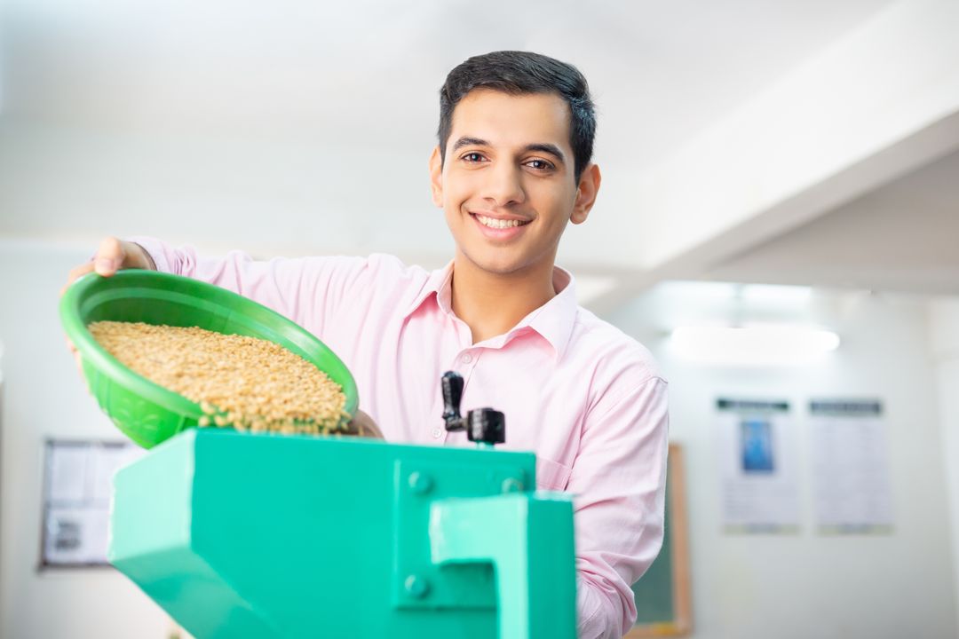 Taking steps towards sustainability Agriculture students make Fertilizer out of natural resources